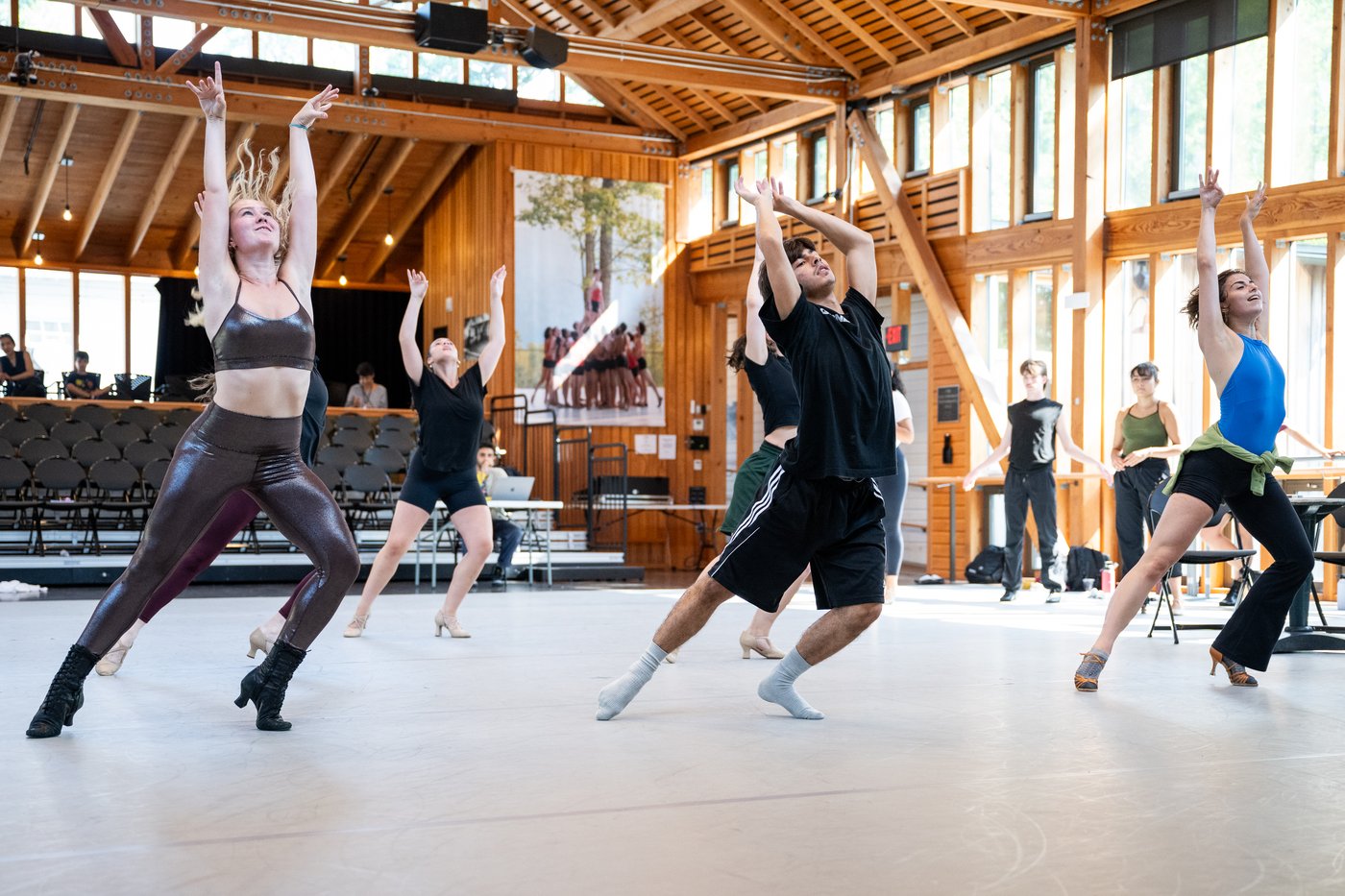 School Musical Theatre Rehearsal; Cherylynn Tsushima photo
