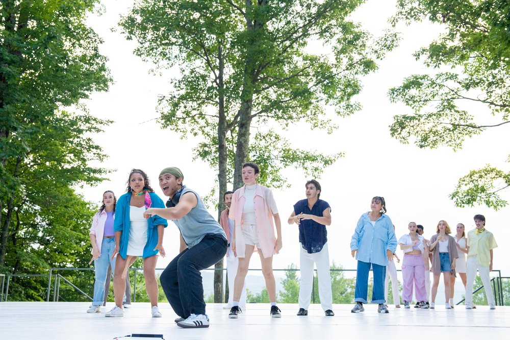 The School at Jacob's Pillow 2024 Musical Theatre Performance Ensemble; Becca Marcela Oviatt photo