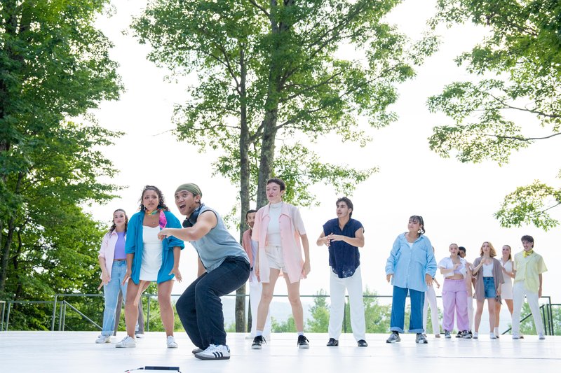 The School at Jacob's Pillow 2024 Musical Theatre Performance Ensemble; Becca Marcela Oviatt photo