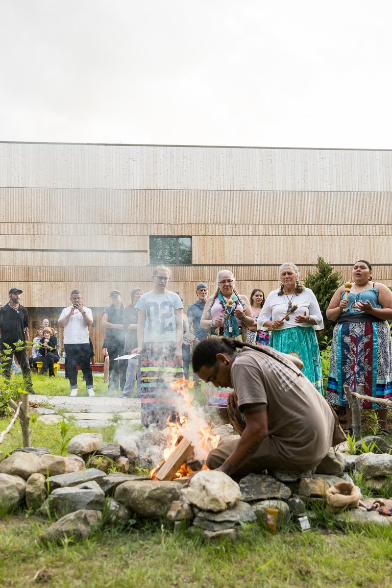 2025 Fire Pit Activation; Jamie Kraus photo.