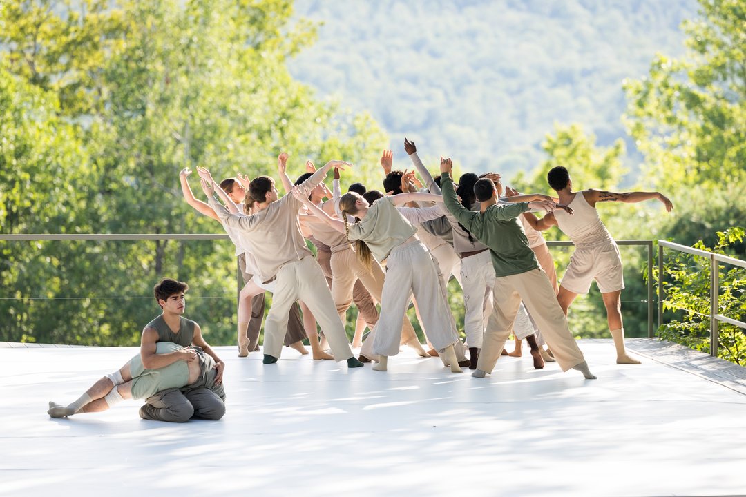 The School at Jacob's Pillow 2025 Contemporary Performance Ensemble; Jamie Kraus photo