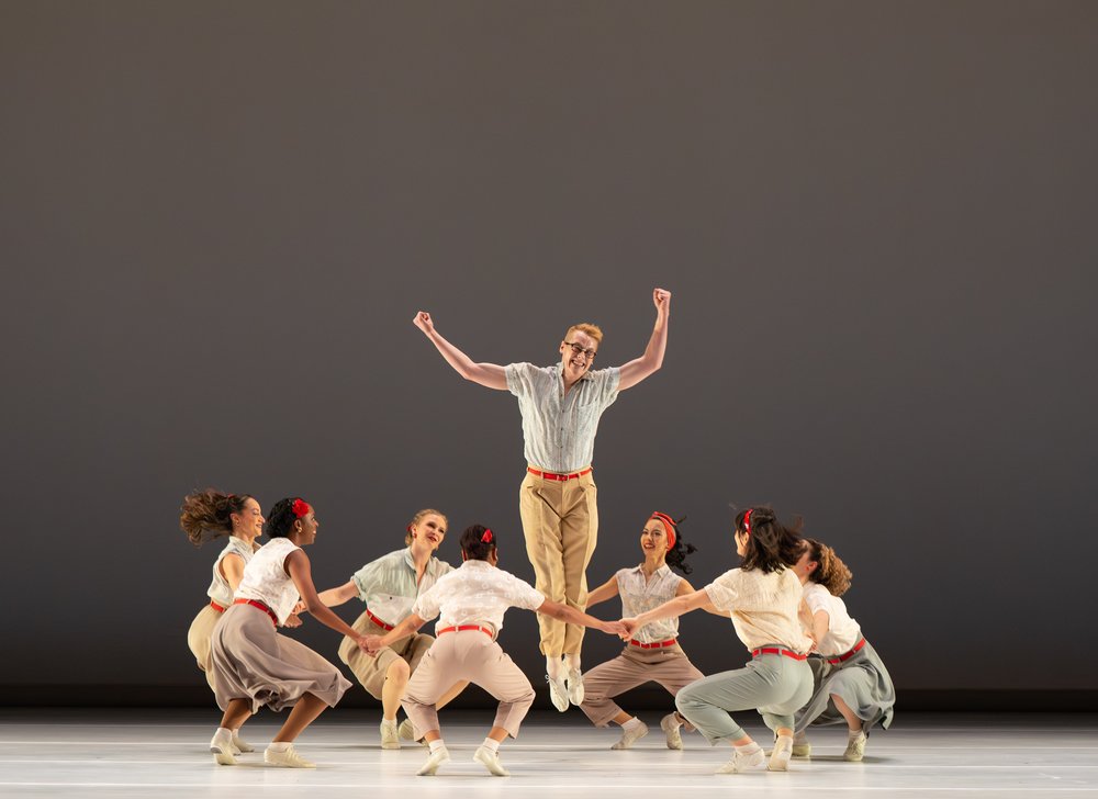 Paul Taylor Dance Company in "Company B;" Ron Thiele photo