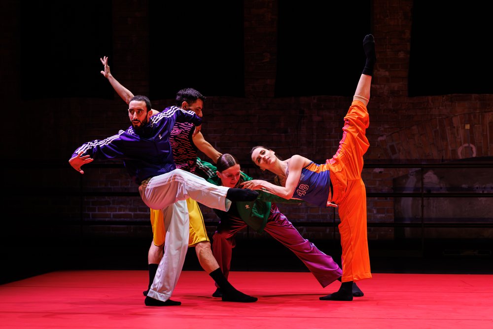 Gauthier Dance in Benjamin Millepied's "Hymn to Freedom;" Jeanette Bak photo