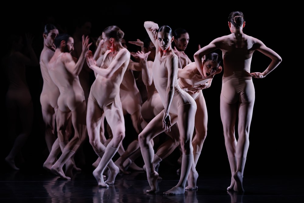 Gauthier Dance in Sharon Eyal's "ALONE;" Jeanette Bak photo