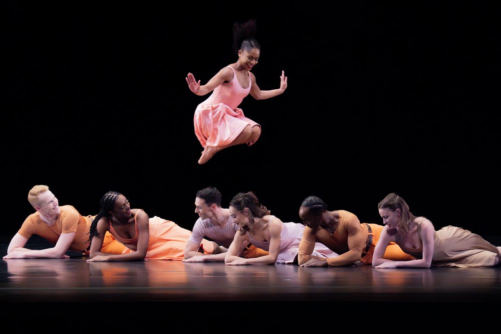 Jada Pearman and Company in Paul Taylor's "Esplanade;" Hisae Aihara photo