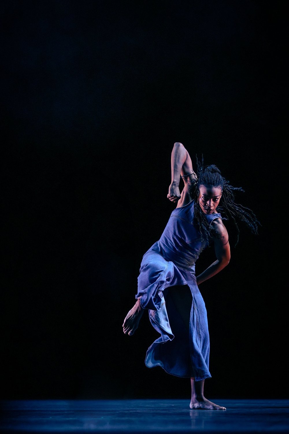 Martha Graham Dance Company's Leslie Andrea Williams in Jamar Roberts’s "We the People;" Isabella Pagano photo