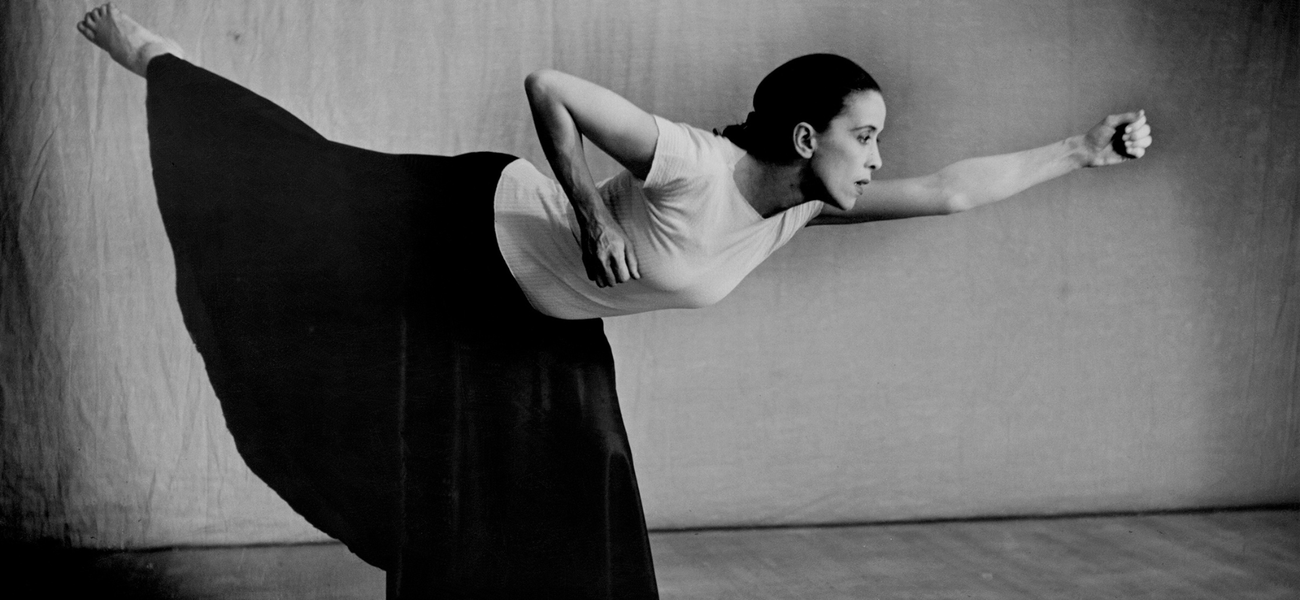 Martha Graham in "Immediate Tragedy;" photo courtesy of company