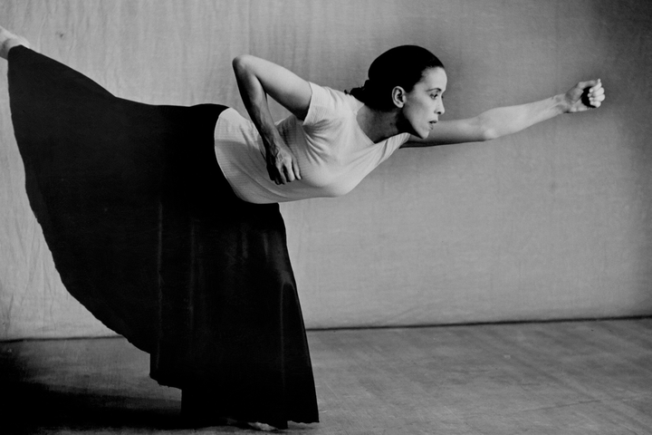 Martha Graham in "Immediate Tragedy;" photo courtesy of company