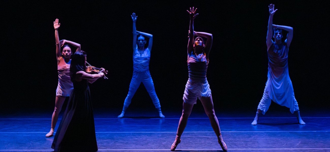 New York Theatre Ballet in "Minetta Creek;" Hisae Aihara photo