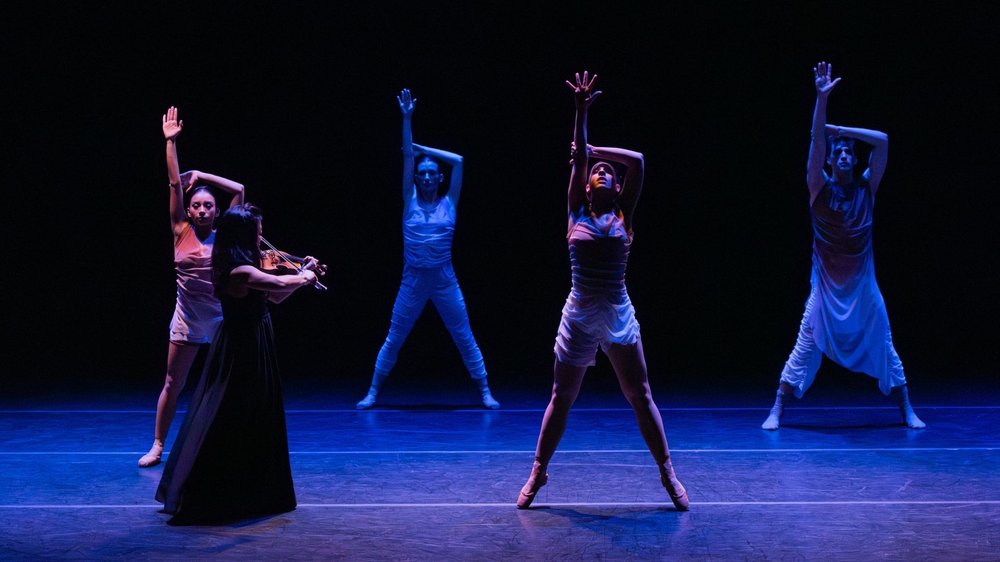 New York Theatre Ballet in "Minetta Creek;" Hisae Aihara photo