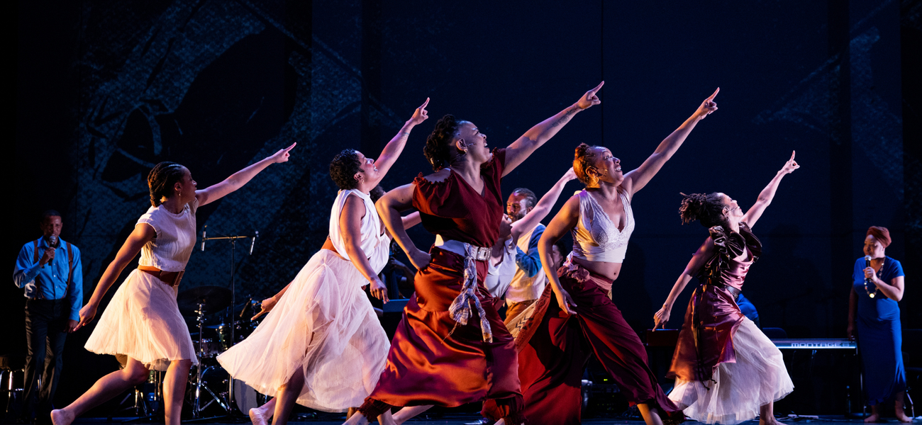 Urban Bush Women in "SCAT!"; Maria Baranova photo