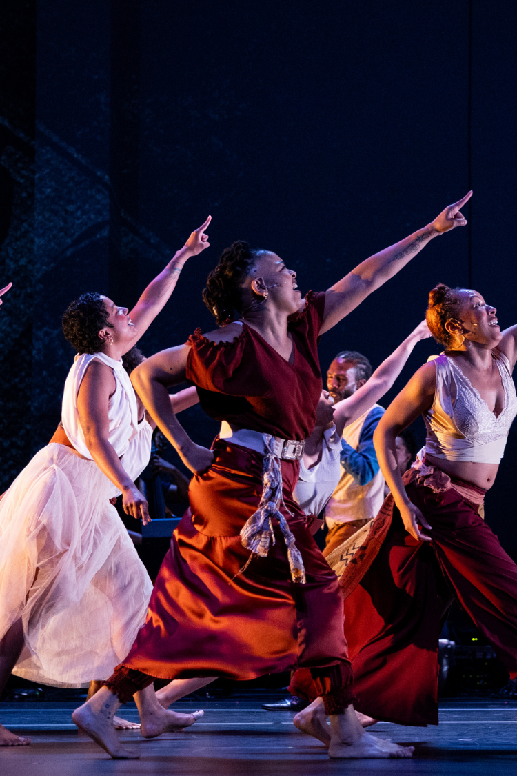 Urban Bush Women in "SCAT!"; Maria Baranova photo