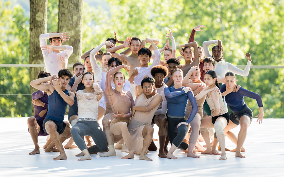 The School at Jacob's Pillow 2025 Contemporary Performance Ensemble; Jamie Kraus photo