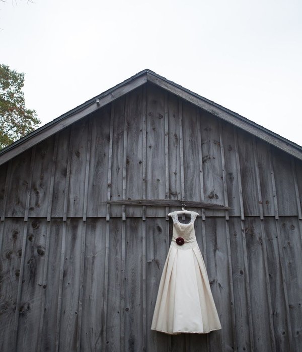 rentals image - dress hanging on barn